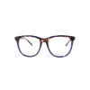 No Logo Eyewear - NOL30176 - Havana with Blue Front Gluing - Eyeglasses - Avvenice