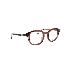 No Logo Eyewear - NOL30178 - Transparent Brown and Havana - Eyeglasses - Avvenice