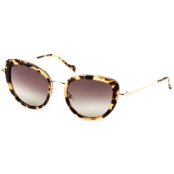 No Logo Eyewear - NOL81035 Sun - Light Havana and Gold - Sunglasses - Avvenice