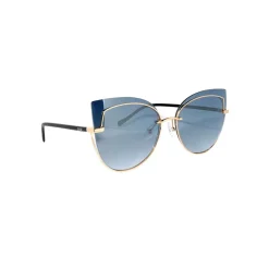 No Logo Eyewear - NOL09998 Sun - Glossy Gold - Sunglasses - Avvenice