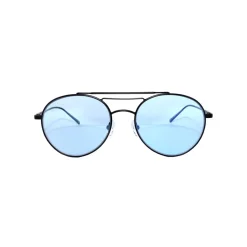 No Logo Eyewear - NOL09945 Sun - Matt Black - Sunglasses - Sharon Fonseca Official - Avvenice