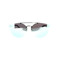 No Logo Eyewear - NOL09963 Sun - Matt Blue and Silver - Sunglasses - Avvenice