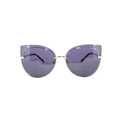 No Logo Eyewear - NOL09998 Sun - White Havana and Shiny Gold - Sunglasses - Avvenice