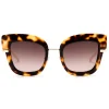 No Logo Eyewear - NOL81031 Sun - Havana and Gold - Sunglasses - Avvenice