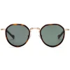 No Logo Eyewear - NOL19011 Sun - Dark Green and Havana -  Sunglasses - Avvenice