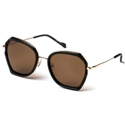 No Logo Eyewear - NOL19007 Sun - Brown and Black -  Sunglasses - Avvenice