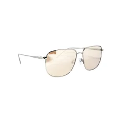 No Logo Eyewear - NOL09956 Sun - Glossy Nikel - Sunglasses - Fabrizio Corona Official - Avvenice