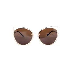 No Logo Eyewear - NOL17001 Sun - Shiny Havana and Gold - Sunglasses - Avvenice