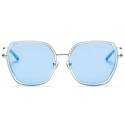 No Logo Eyewear - NOL19006 Sun - Light Blue and Silver -  Sunglasses - Avvenice