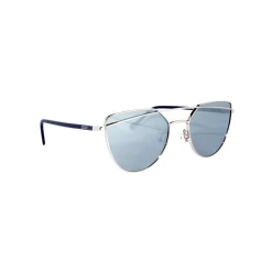 No Logo Eyewear - NOL09947 Sun - Matt Dark Blue and Shiny Nikel - Sunglasses - Avvenice