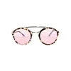 No Logo Eyewear - NOL09953 Sun - Rose Havana and Gold - Sunglasses - Sharon Fonseca Official - Avvenice
