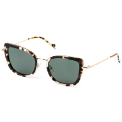 No Logo Eyewear - NOL81034 Sun - Light Havana and Gold - Sunglasses - Avvenice