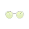 No Logo Eyewear - NOL09951 Sun - Transparent and Green - Sunglasses - Avvenice