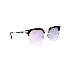 No Logo Eyewear - NOL09958 Sun - Bordeaux and Glossy Gold - Sunglasses - Avvenice