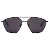 No Logo Eyewear - NOL18053 Sun - Black and Matt Black -  Sunglasses - Avvenice