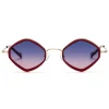 No Logo Eyewear - NOL19012 Sun - Violet and Bordeaux -  Sunglasses - Avvenice