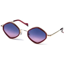 No Logo Eyewear - NOL19012 Sun - Violet and Bordeaux -  Sunglasses - Avvenice