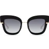 No Logo Eyewear - NOL81031 Sun - Black and Gold - Sunglasses - Avvenice