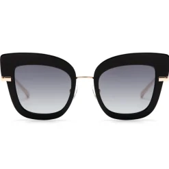 No Logo Eyewear - NOL81031 Sun - Black and Gold - Sunglasses - Avvenice