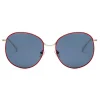 No Logo Eyewear - NOL19028 Sun - Grey and Bordeaux -  Sunglasses - Avvenice