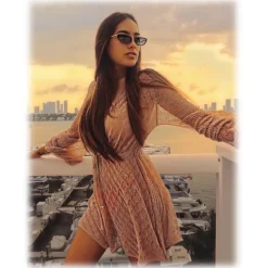 No Logo Eyewear - NOL30279 Sun - Dark - Sunglasses - Sharon Fonseca Official - Avvenice