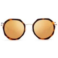 No Logo Eyewear - NOL19029 Sun - Gold and Havana -  Sunglasses - Avvenice