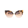 No Logo Eyewear - NOL30093 Sun - Havana and Shiny Gold - Sunglasses - Avvenice