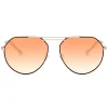No Logo Eyewear - NOL18057 Sun - Bronze and Gold -  Sunglasses - Avvenice