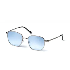 No Logo Eyewear - NOL81017 Sun - Light Blue and Silver -  Sunglasses - Avvenice