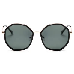 No Logo Eyewear - NOL18057 Sun - Dark Green and Black -  Sunglasses - Avvenice