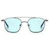 No Logo Eyewear - NOL81013 Sun - Light Blue and Black -  Sunglasses - Avvenice