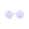 No Logo Eyewear - NOL09951 Sun - Transparent and Blue - Sunglasses - Avvenice