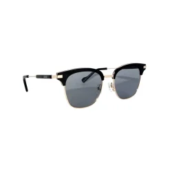 No Logo Eyewear - NOL09958 Sun - Black and Glossy Gold - Sunglasses - Avvenice