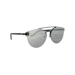 No Logo Eyewear - NOL09963 Sun - Black and Silver - Sunglasses - Avvenice
