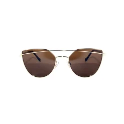 No Logo Eyewear - NOL09947 Sun - Dark Havana and Gold -  Sunglasses - Avvenice