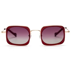 No Logo Eyewear - NOL19013 Sun - Violet and Bordeaux  -  Sunglasses - Avvenice