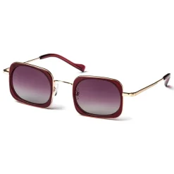 No Logo Eyewear - NOL19013 Sun - Violet and Bordeaux  -  Sunglasses - Avvenice