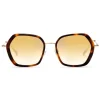 No Logo Eyewear - NOL81033 Sun - Havana and Gold - Sunglasses - Avvenice