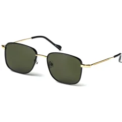 No Logo Eyewear - NOL81016 Sun - Black and Gold -  Sunglasses - Avvenice