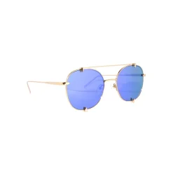 No Logo Eyewear - NOL17010 Sun - Polished Gold - Sunglasses - Avvenice