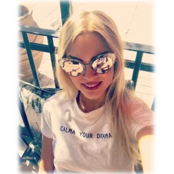 No Logo Eyewear - NOL09946 Sun - White Havana and Brown - Sunglasses - Avvenice