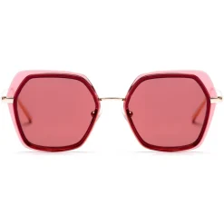 No Logo Eyewear - NOL81030 Sun - Pink and Bordeaux -  Sunglasses - Avvenice