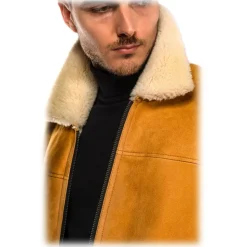 Noblesse Oblige - Monte-Carlo - Starky - Ecru Whisky - Coat - Jacket - Luxury Exclusive Collection - Avvenice