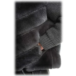 Noblesse Oblige - Monte-Carlo - Q27 - Anthracite - Coat - Jacket - Luxury Exclusive Collection - Avvenice