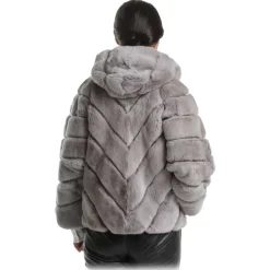 Noblesse Oblige - Monte-Carlo - Ossiz - Gray Pearl - Coat - Jacket - Luxury Exclusive Collection - Avvenice