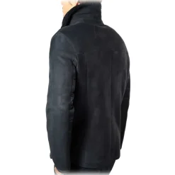 Noblesse Oblige - Monte-Carlo - Mewja - Navy - Coat - Jacket - Luxury Exclusive Collection - Avvenice