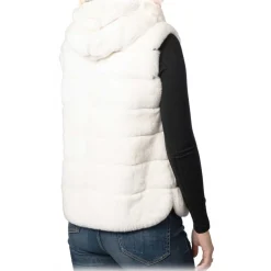 Noblesse Oblige - Monte-Carlo - Narex - White - Vest - Coat - Jacket - Luxury Exclusive Collection - Avvenice