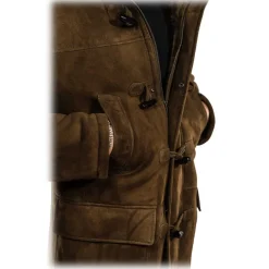 Noblesse Oblige - Monte-Carlo - Hartert - Khaki - Coat - Jacket - Luxury Exclusive Collection - Avvenice