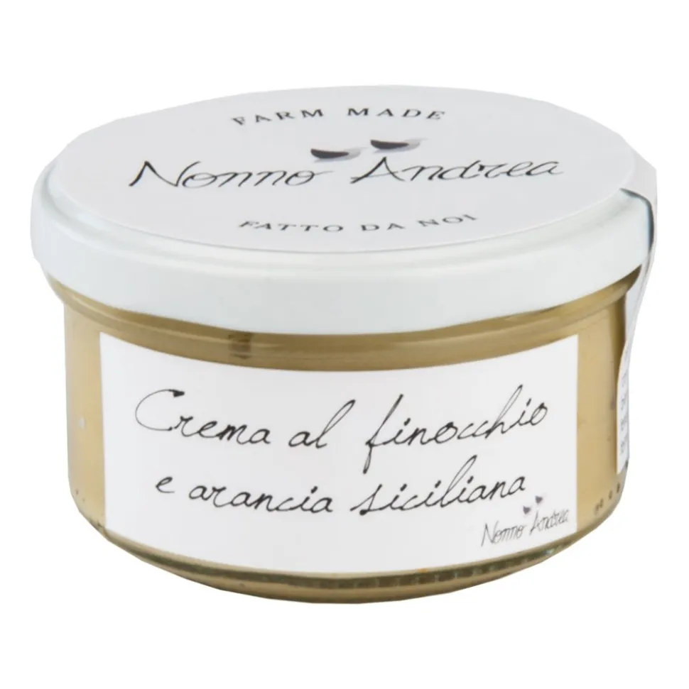 Nonno Andrea - Fennel and Sicilian Orange Cream - Creams Organic - Avvenice