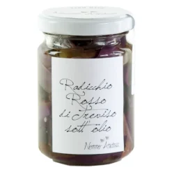 Nonno Andrea - Marinated Radicchio Rosso of Treviso I.G.P. - Marinated Vegetables Organic - 140 g - Avvenice